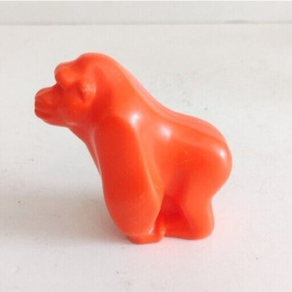 Vintage Fisher Price Little People Play Family Zoo Orange Gorilla Replacement - Picture 3 of 4